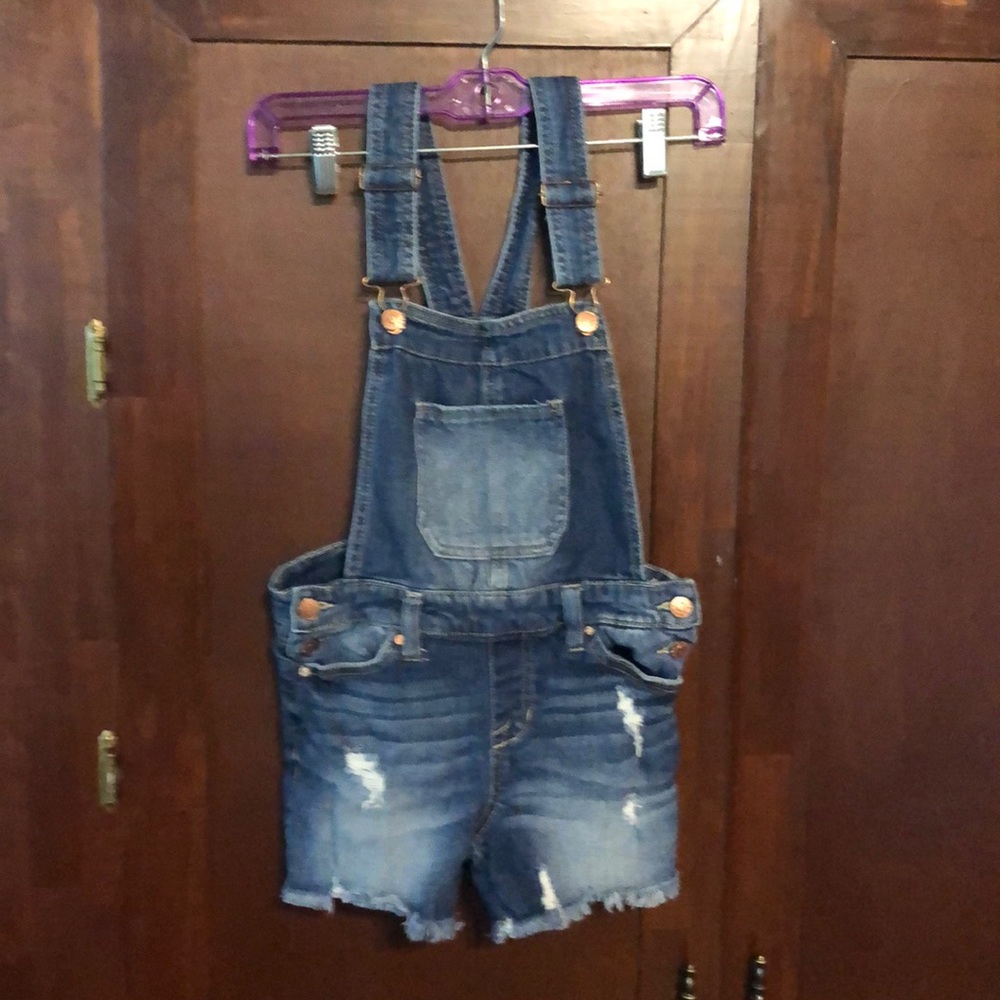 Denim romper
